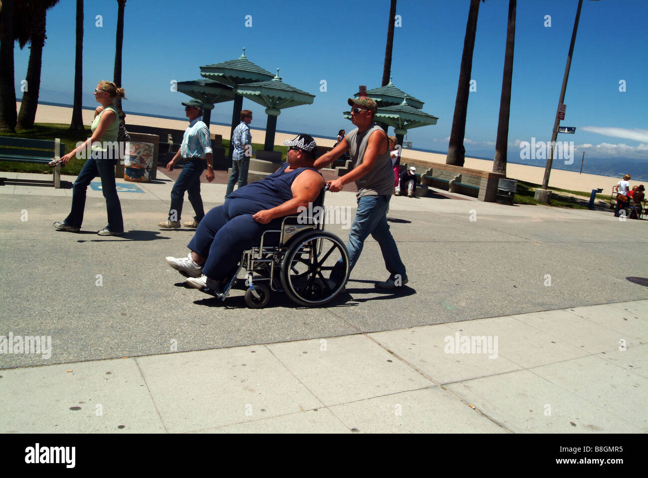 Fat wheelchair hires stock photography and images Alamy