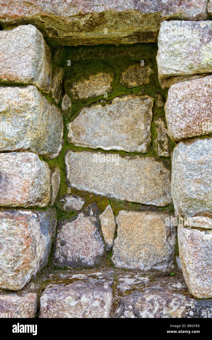 Machu picchu stone wall hi-res stock photography and images - Alamy