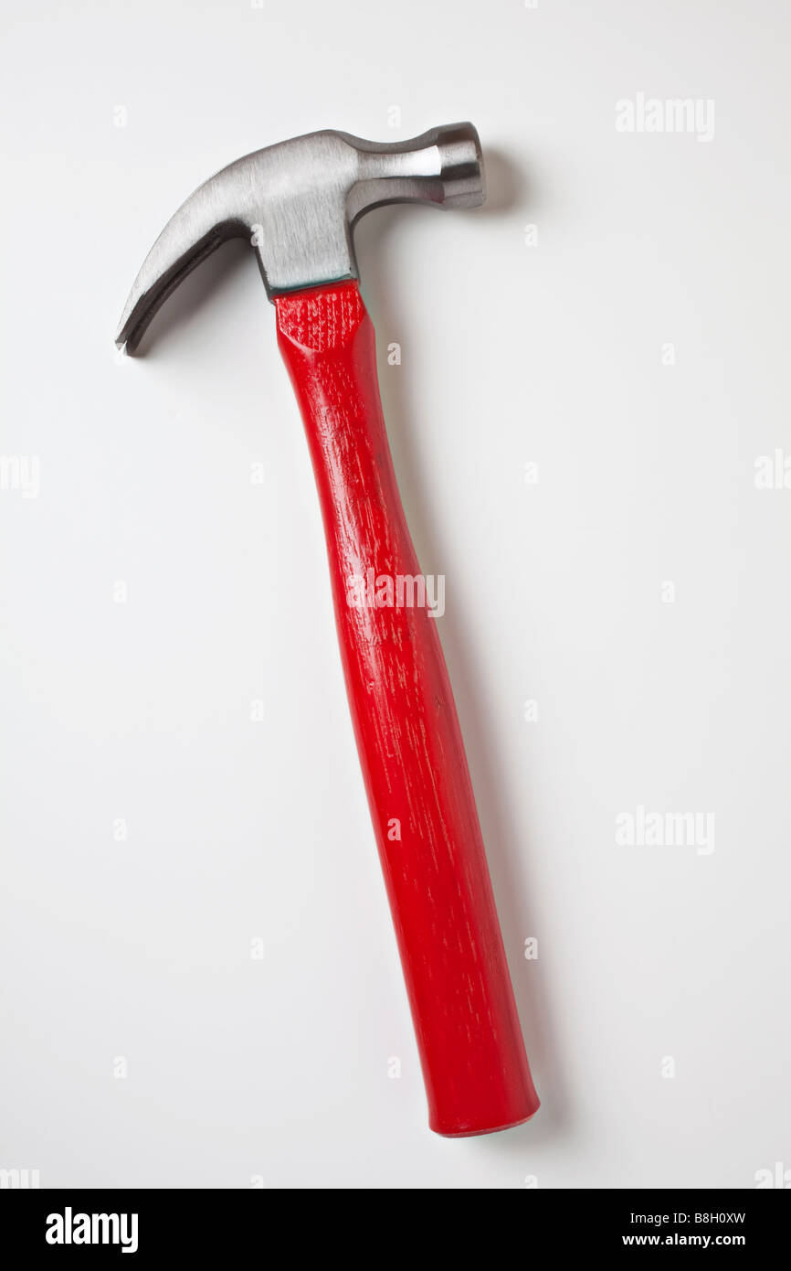 Red hammer Stock Photo