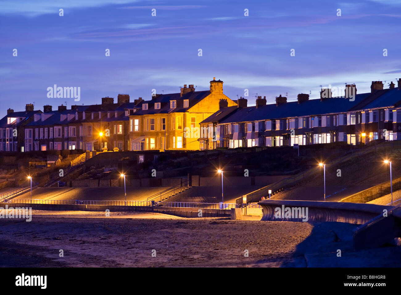 Newbiggin by the sea northumberland hires stock photography and images