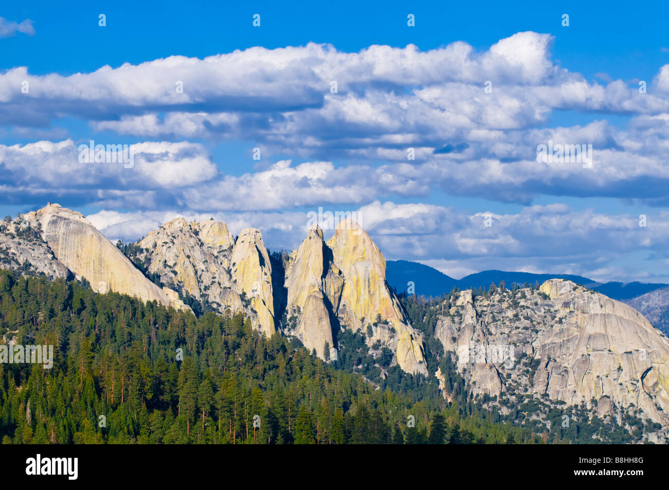 The Needles Sequoia National Forest Sierra Nevada Mountains California Stock Photo