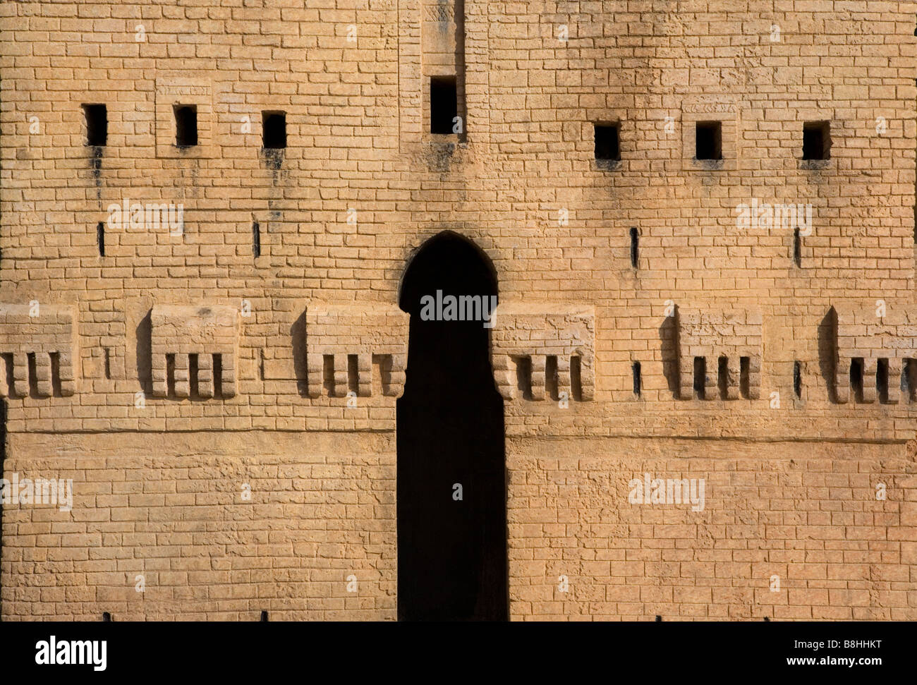 The Aleppo Citadel, Syria Stock Photo