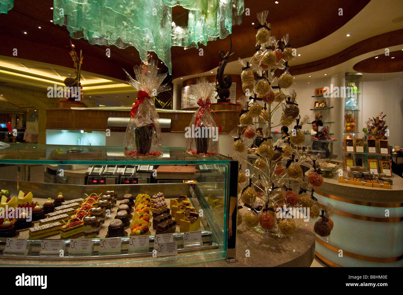 Famous Jean Philippe french pastry shop inside the Bellagio Hotel Las Vegas Stock Photo Alamy