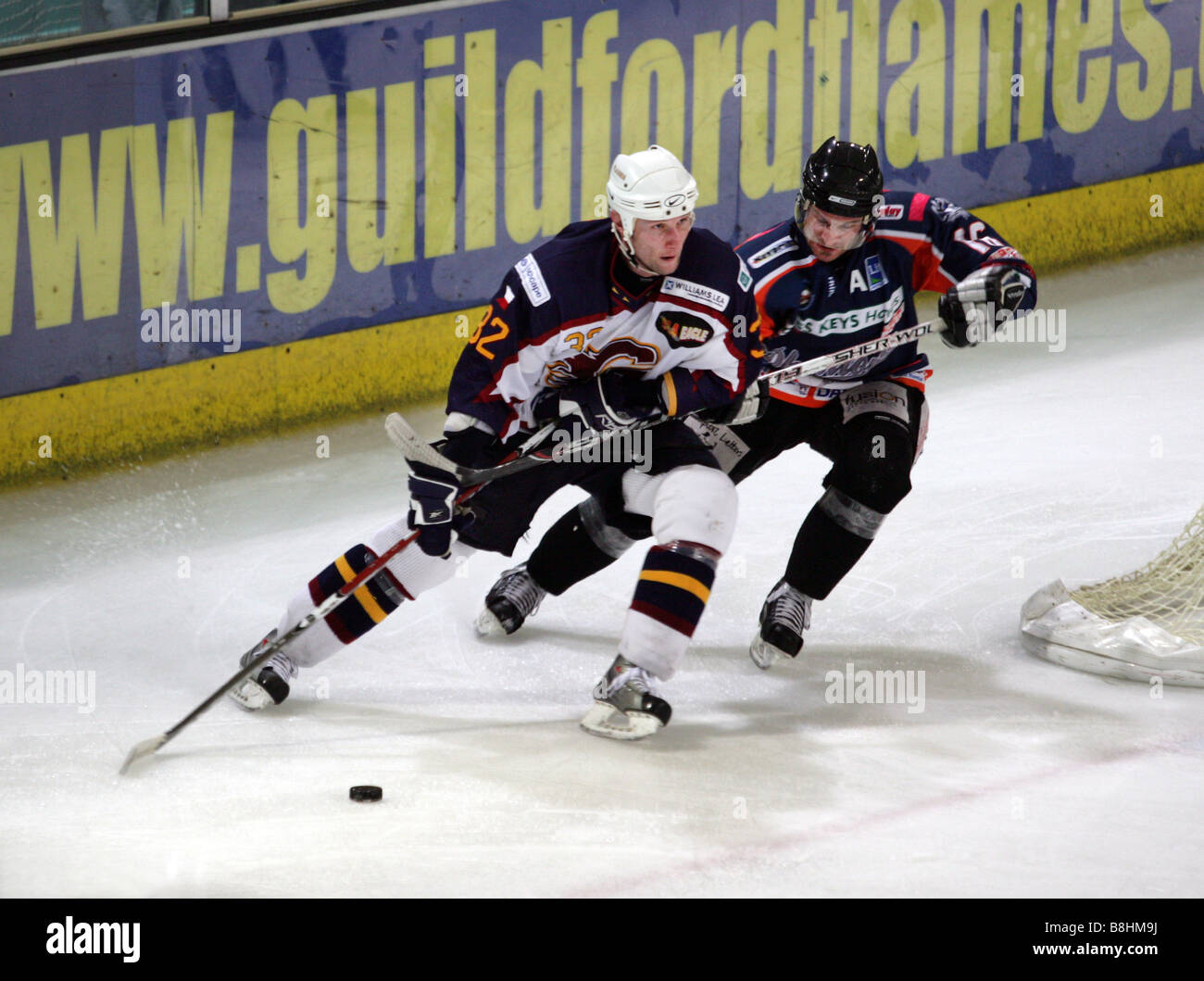 Ice Hockey Players UK Stock Photo Alamy