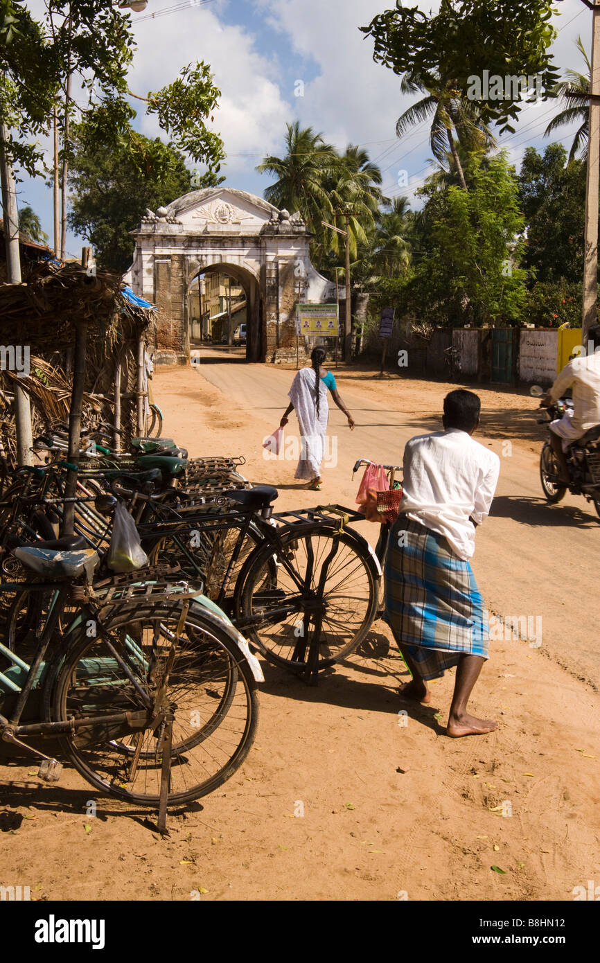 India Tamil Nadu Tranquebar Tharangambadi old Danish colonial fortified