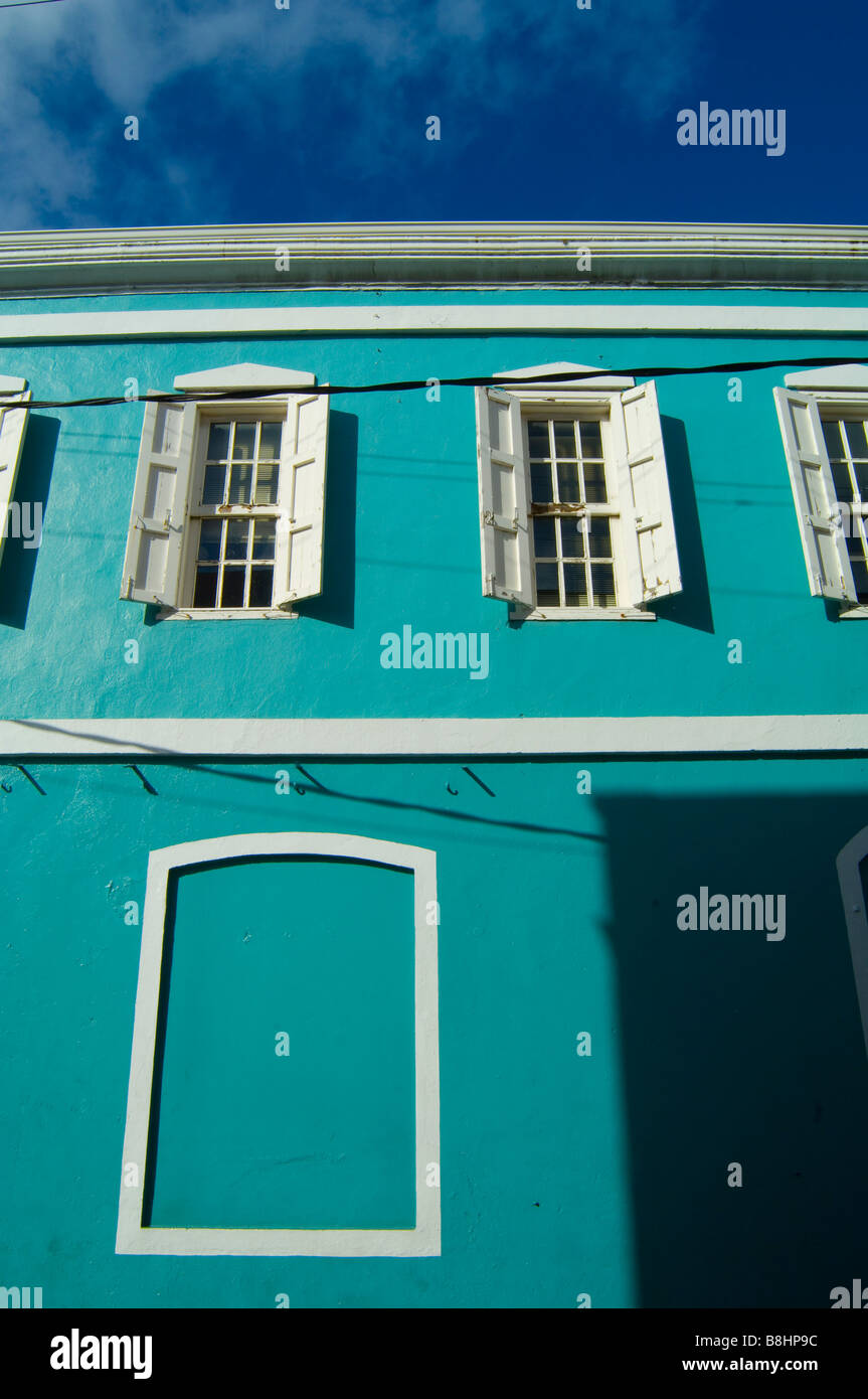 Decoration and color define the architecture of St Thomas in the US