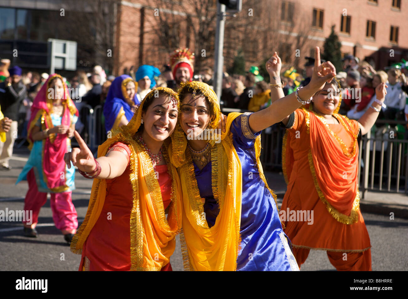 st patricks day parade participants