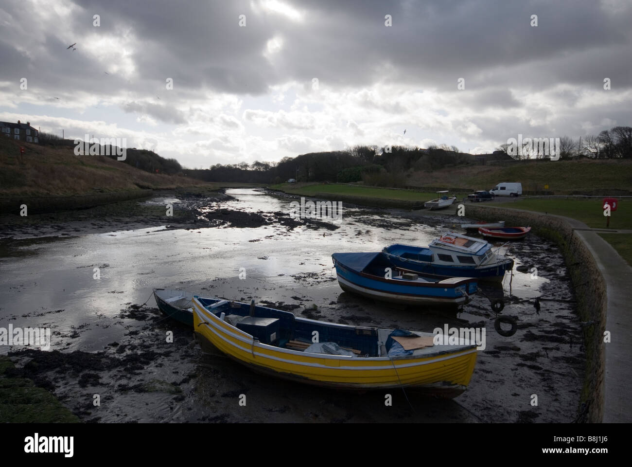 Seaton Burn Stock Photo