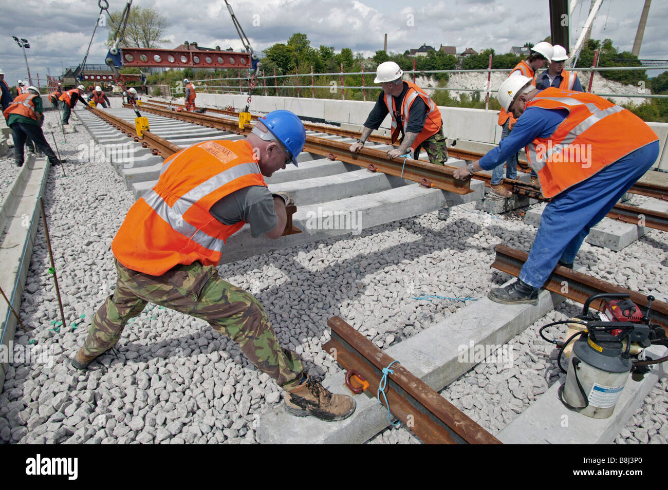 Continuous welded rail hires stock photography and images Alamy