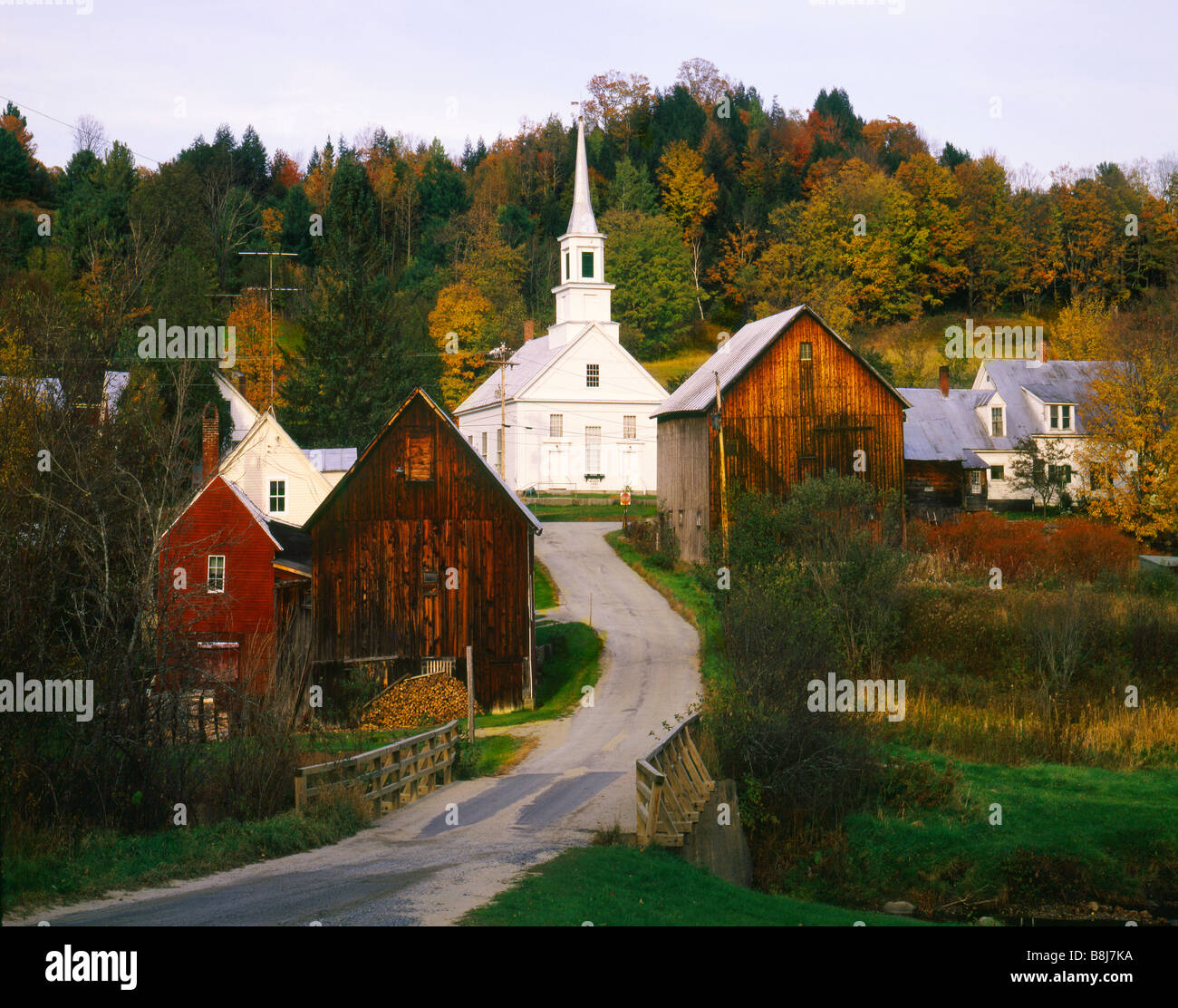 Waits River Vermont USA Stock Photo Alamy