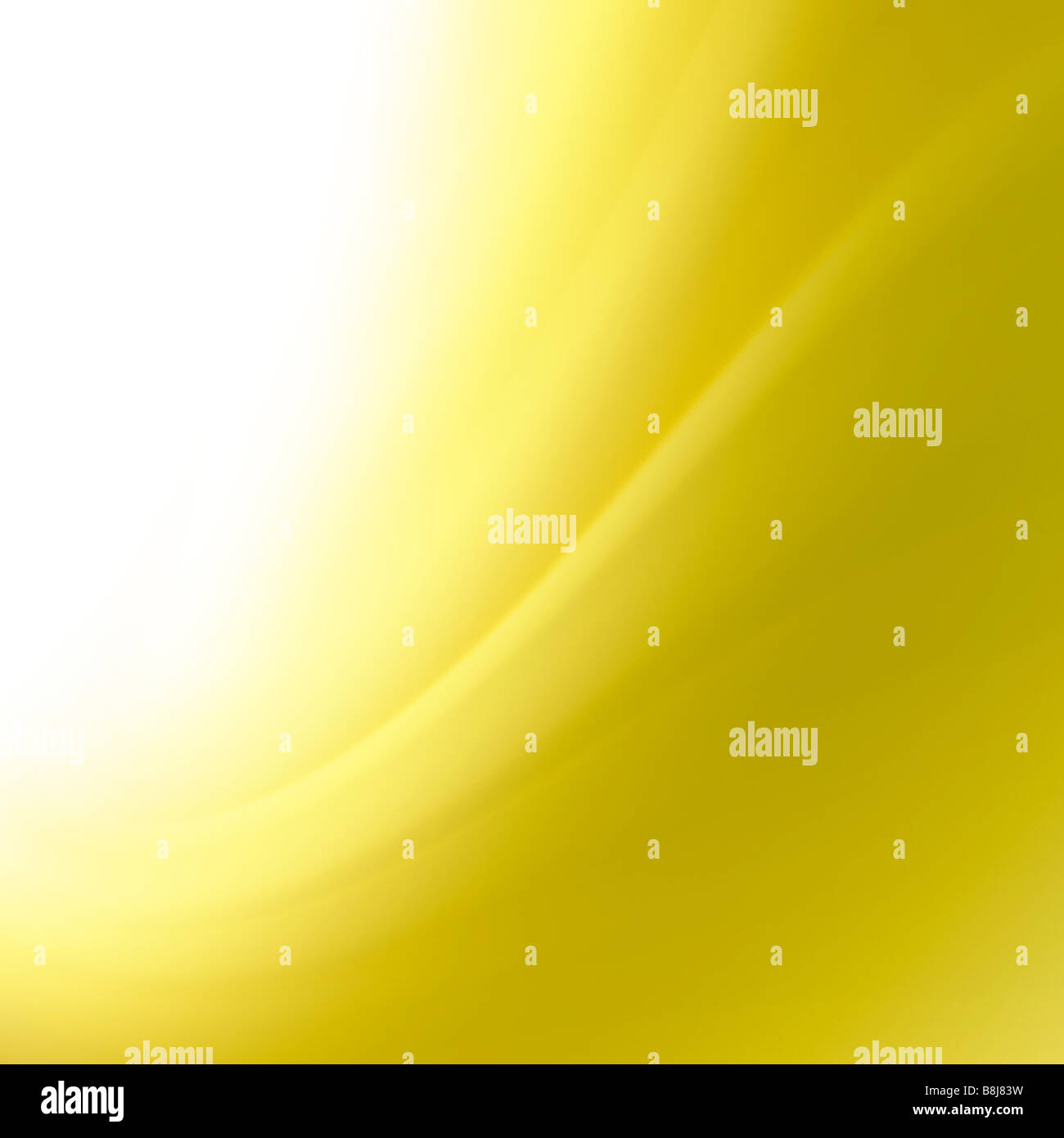 abstract yellow curves background Stock Photo