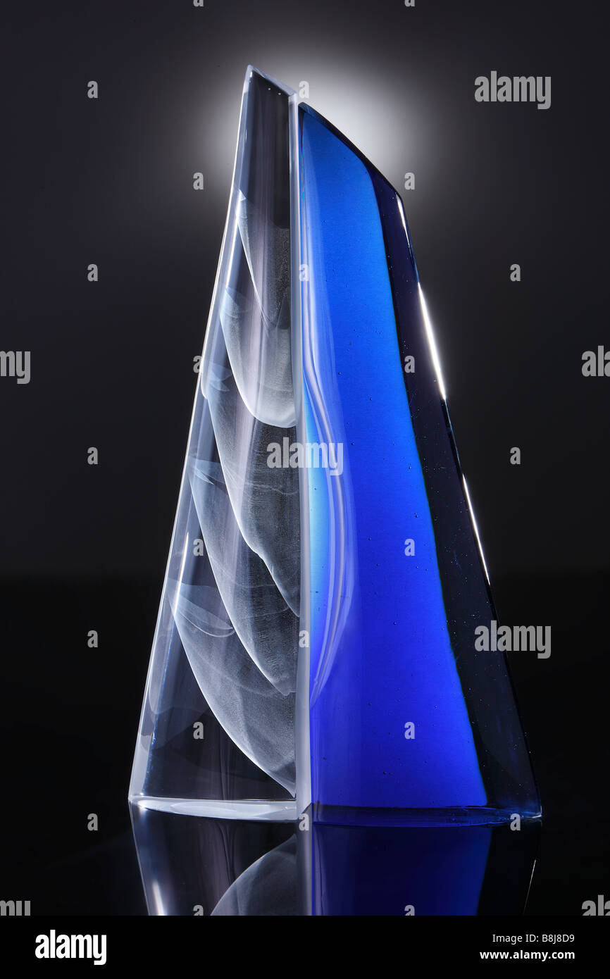 Kiln Cast glass Stock Photo Alamy