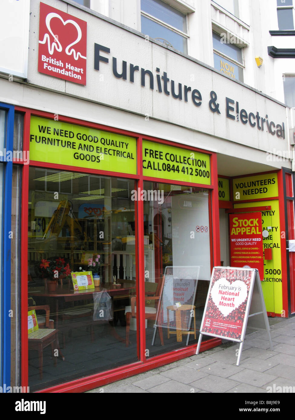 British heart foundation shops hires stock photography and images Alamy