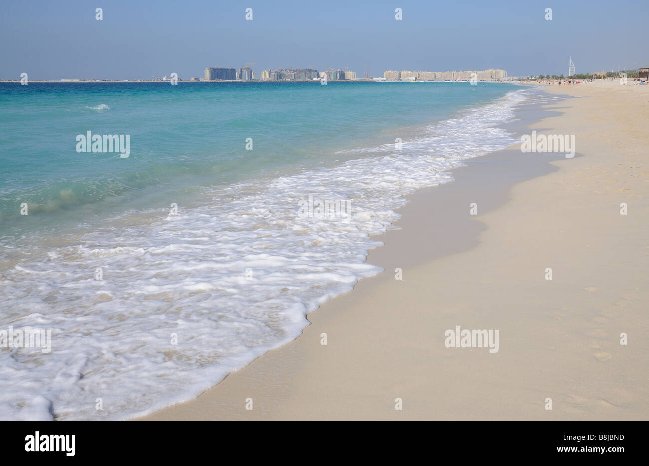 Jumeirah Beach in Dubai, United Arab Emirates Stock Photo