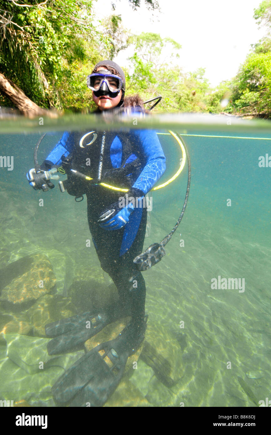 Scuba diving river underwater hires stock photography and images Alamy