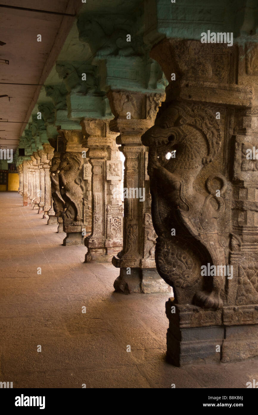 India Tamil Nadu Madurai Perumal Kovil Temple ancient sculpture