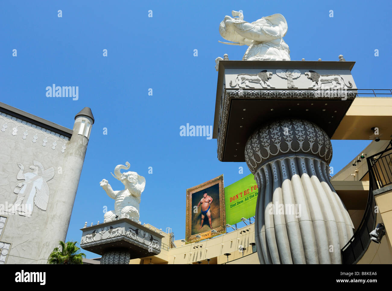 The world famous (formerly Kodak) Dolby Theatre, Hollywood CA Stock Photo