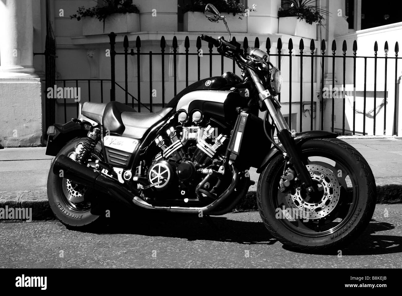 Vintage Yamaha Black And White Stock Photos And Images Alamy