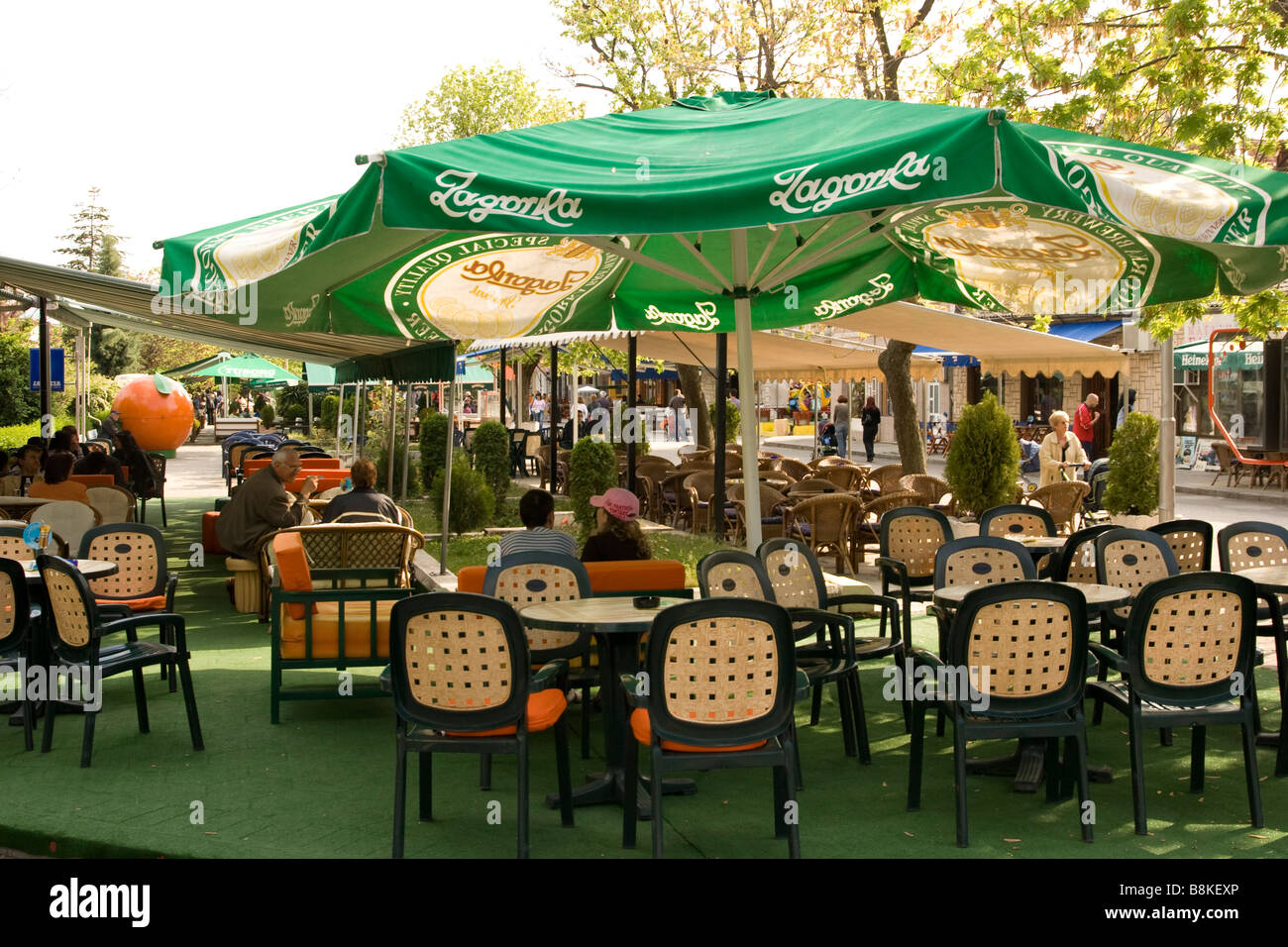 Sandanski park in springtime, Balkans, Bulgaria Stock Photo - Alamy