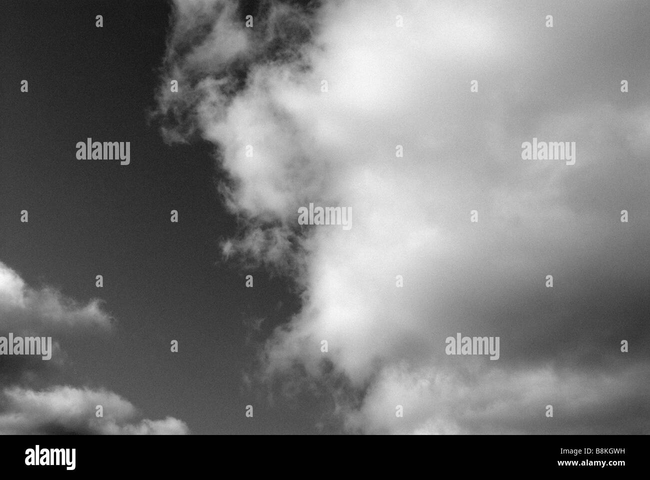 Cloudy background Black and White Stock Photos & Images - Alamy