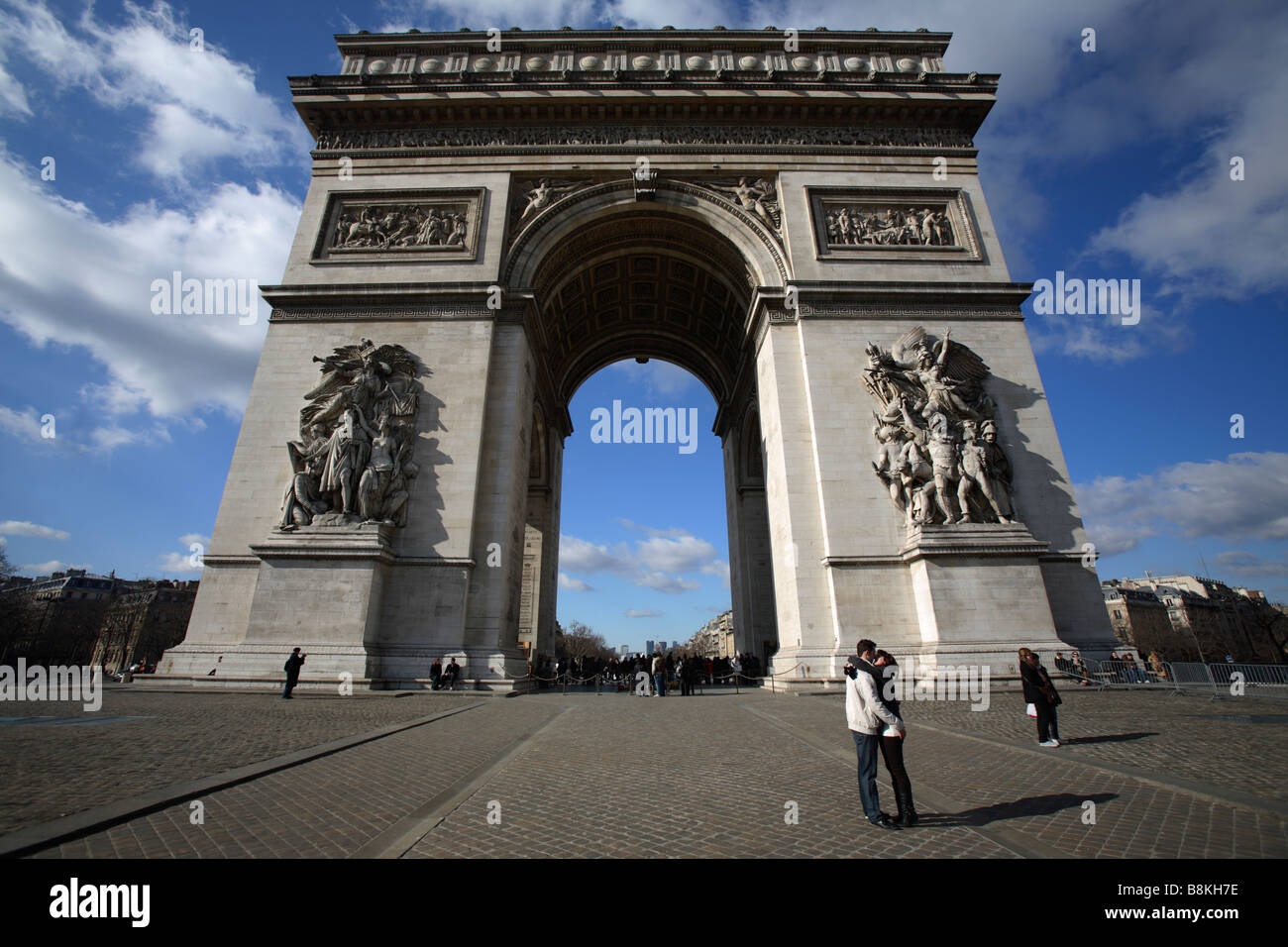 arc de triomphe place charles-de-gaulle paris frankreich