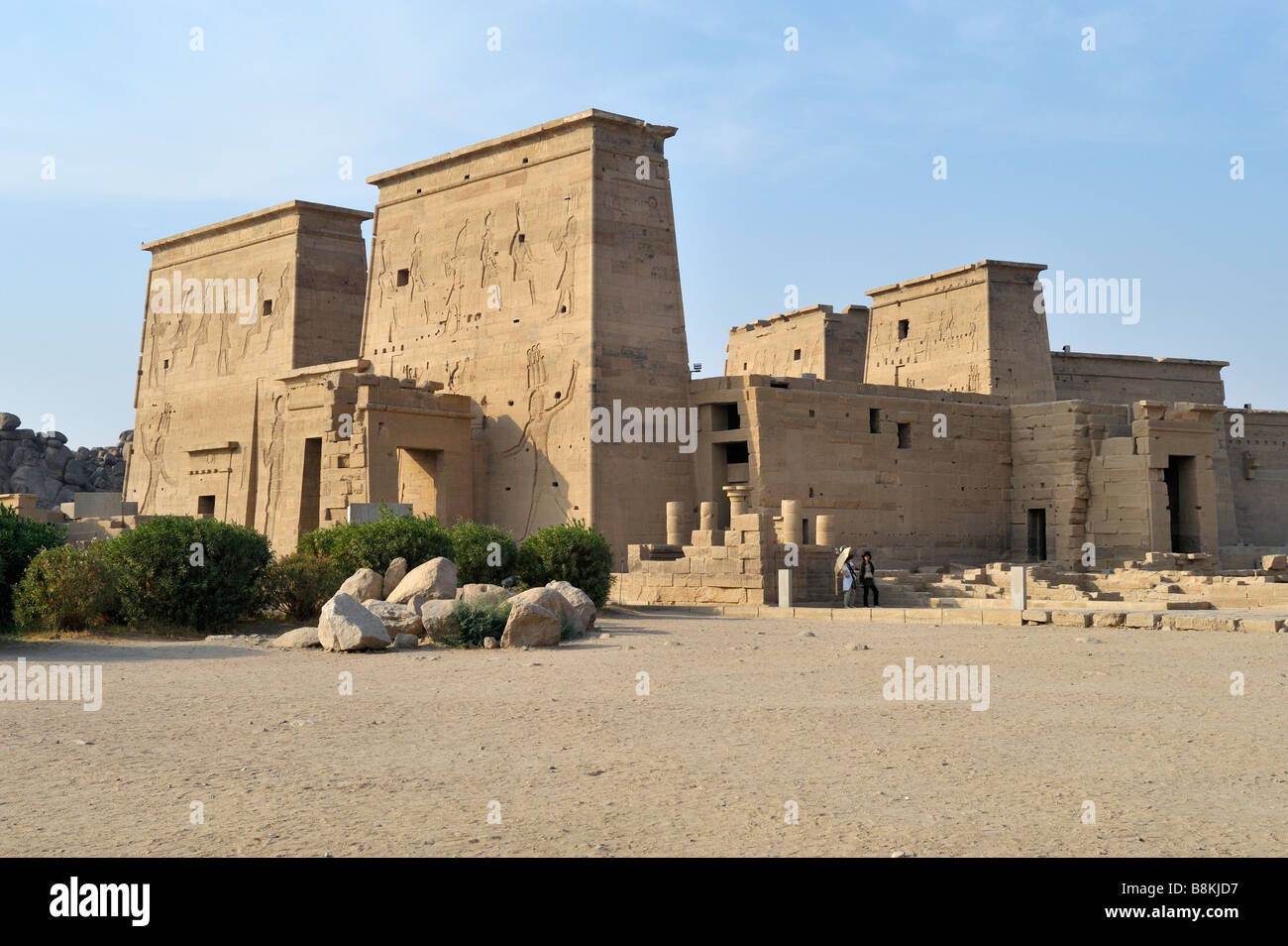 Isis Temple, New Philae Island, Aswan, Egypt 081121 33319 Stock Photo