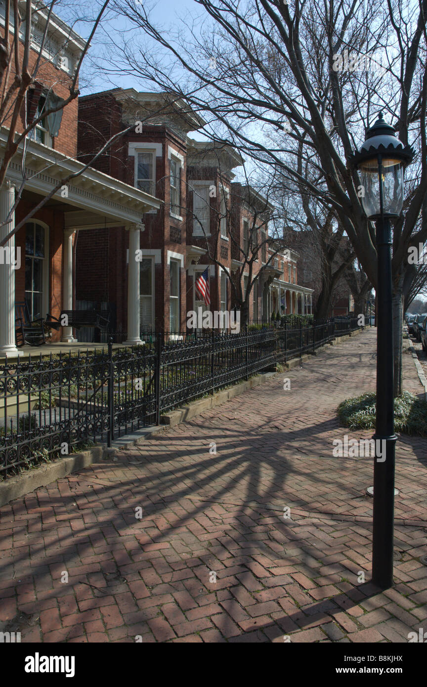 Richmond hill houses hi-res stock photography and images - Alamy