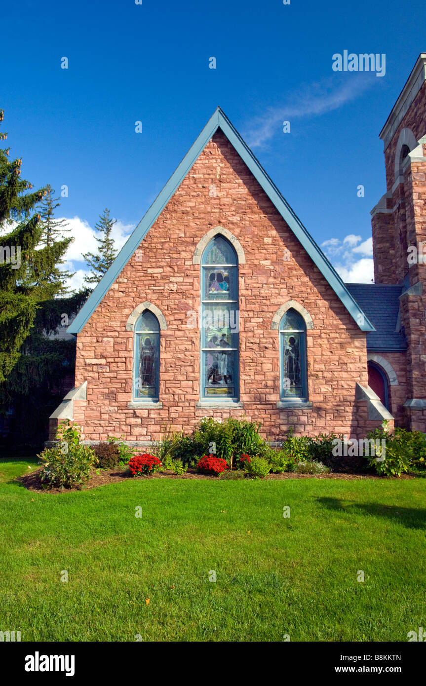 The Trinity Episcopal Church in Shelburne Vermont USA Stock Photo Alamy