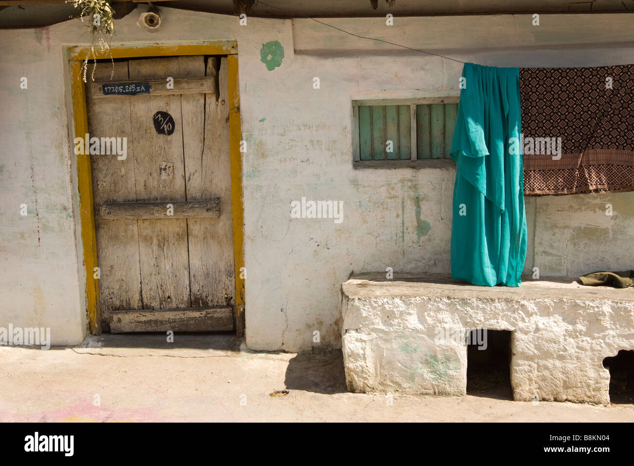 Rural indian village house hi-res stock photography and images - Alamy