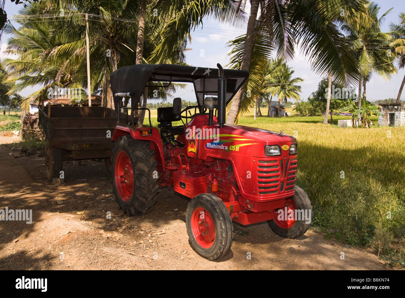 Mahindra tractor hires stock photography and images Alamy
