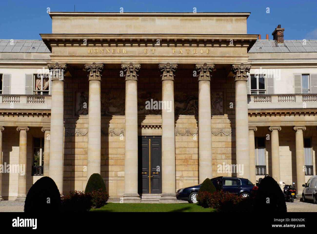 Legion of Honor museum Paris France Musee de la Legion d Honneur Stock