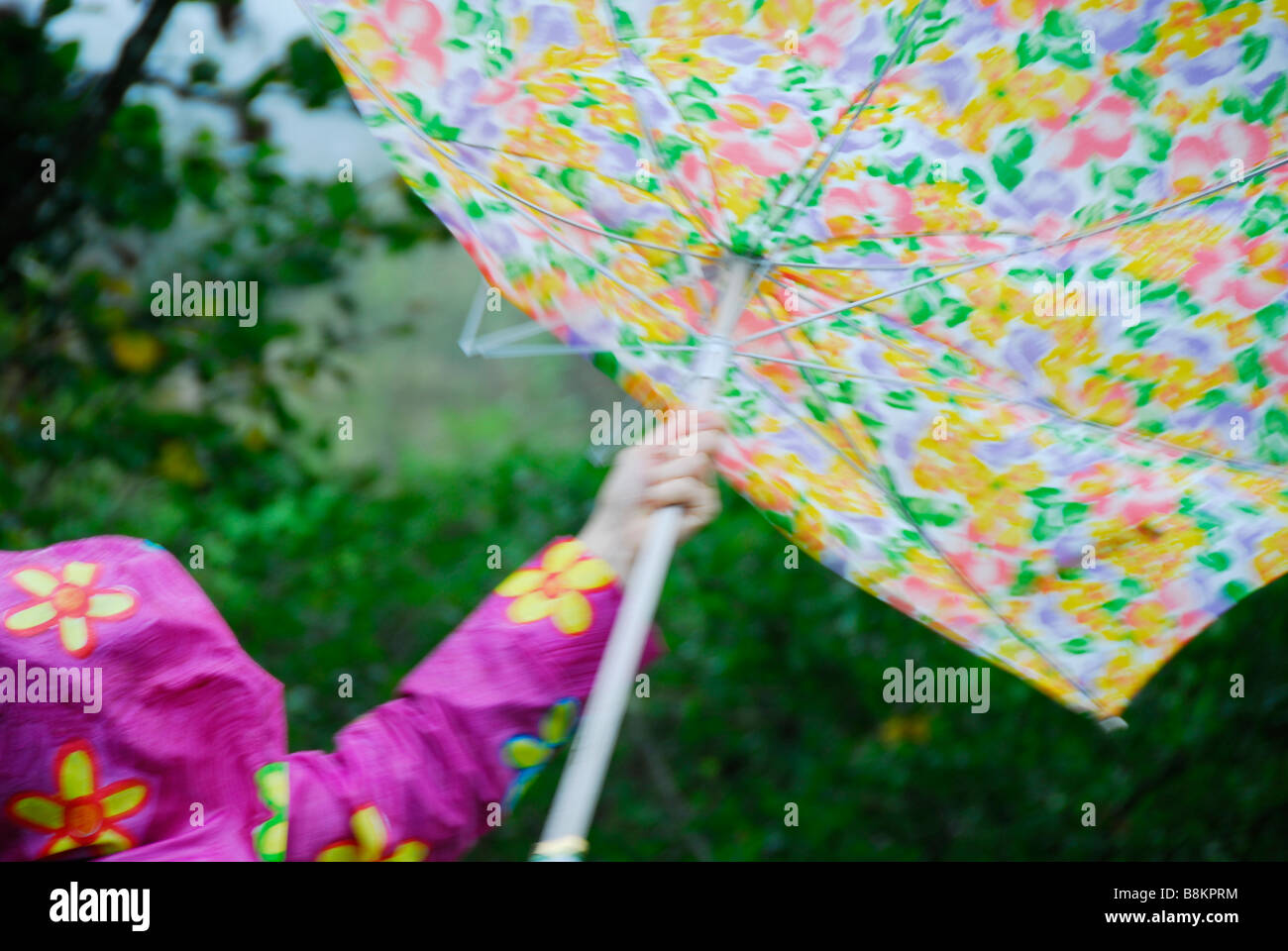 Windy umbrella hires stock photography and images Alamy