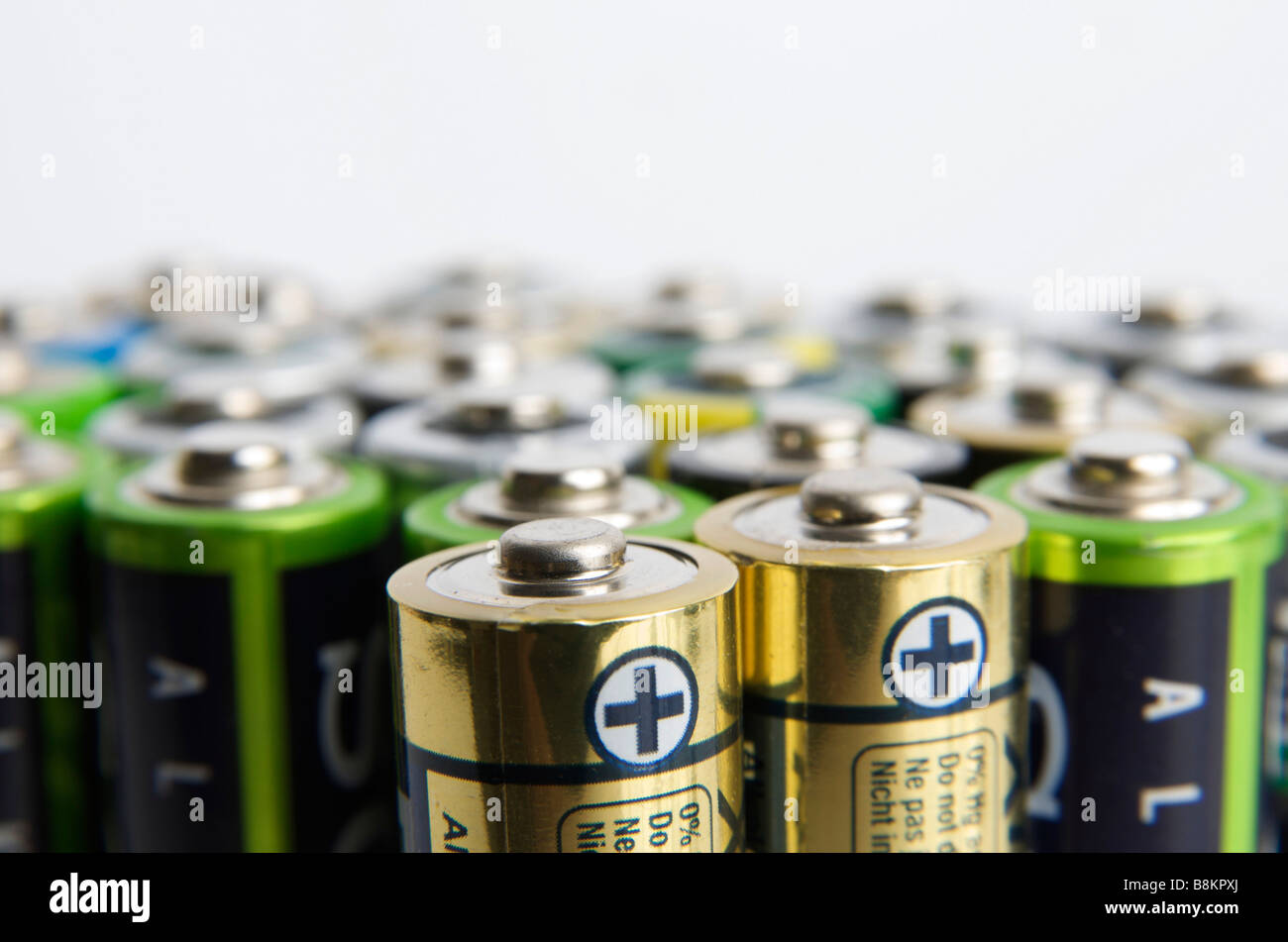 Batteries Stock Photo