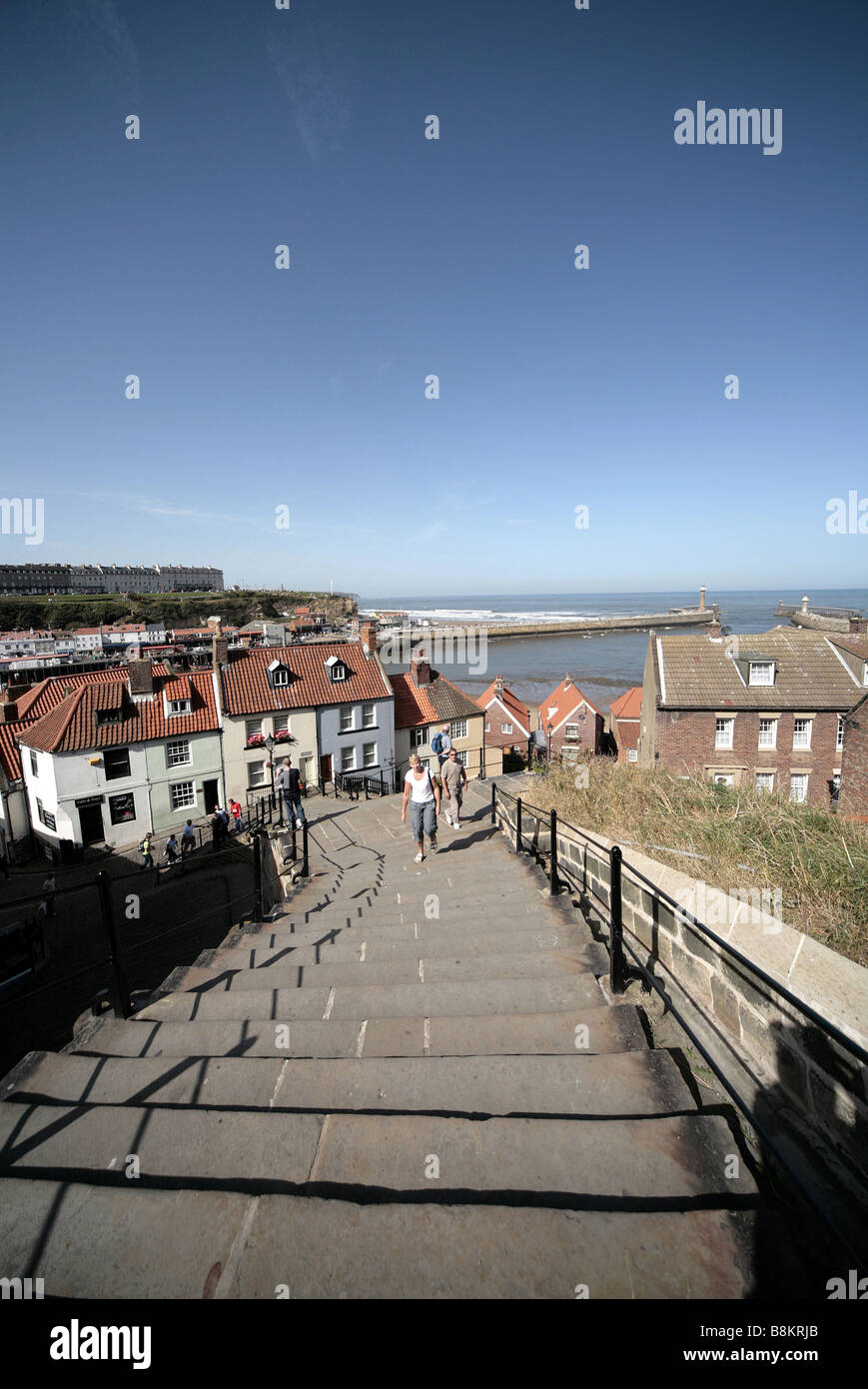 199 STEPS TO ABBEY WEST CLIFF WHITBY NORTH YORKSHIRE ENGLAND WHITBY ...