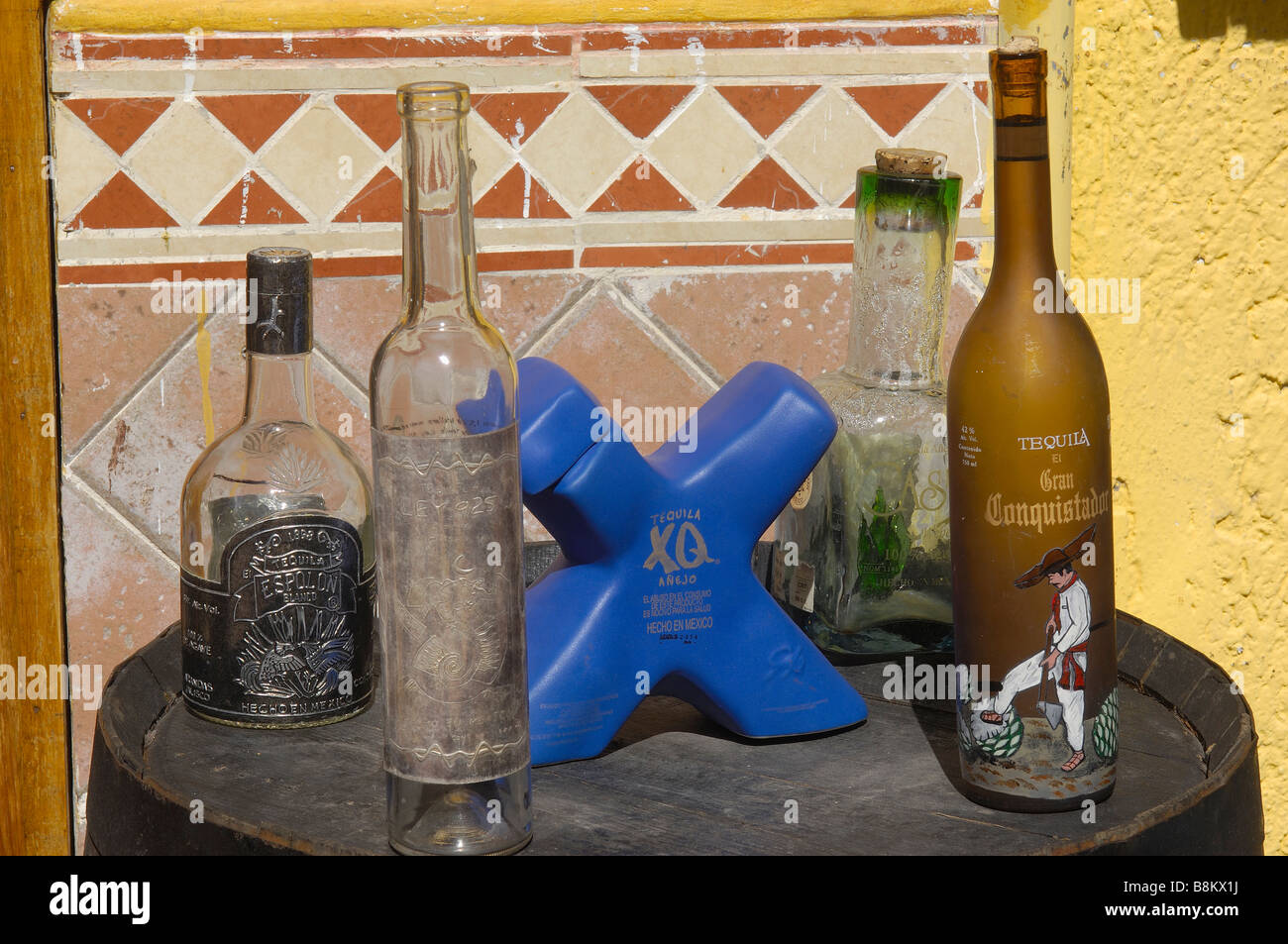 Tequila house at 5 Avenue Playa del Carmen Caribe Quintana Roo state Mayan Riviera Yucatan