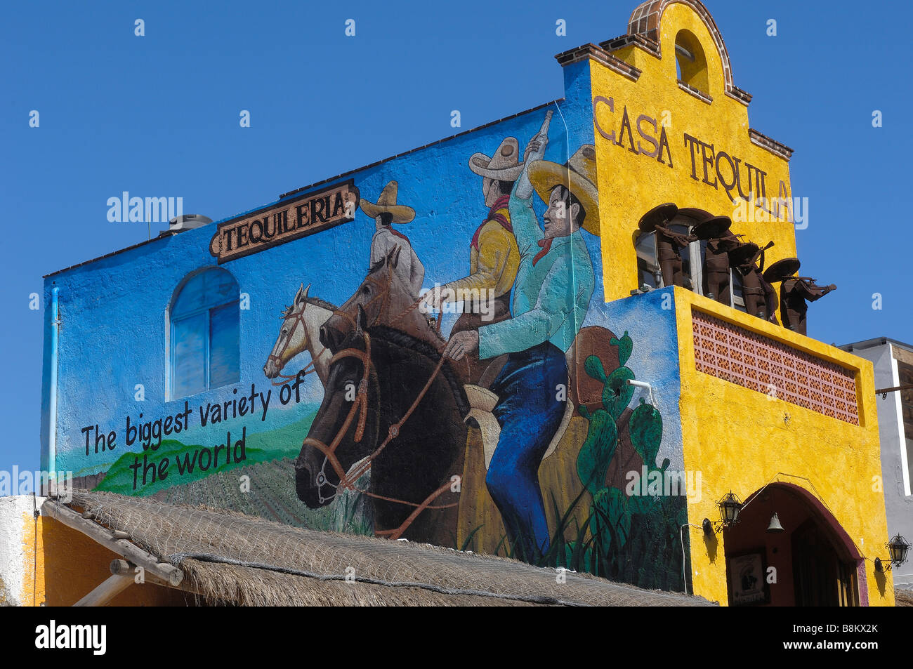 Tequila house at 5 Avenue Playa del Carmen Caribe Quintana Roo state Mayan Riviera Yucatan