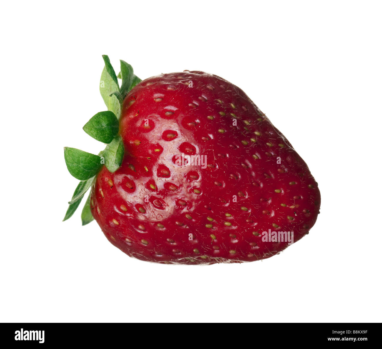fresh strawberry isolated on white background Stock Photo - Alamy