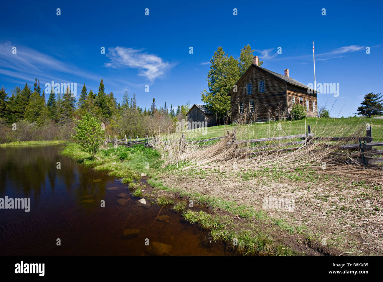 John Brown State Historic Site, Lake Placid, New York, US Stock Photo