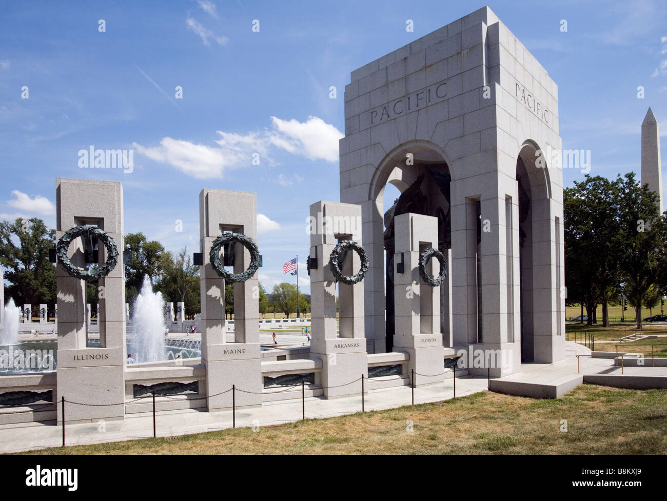 The World War II Memorial in Washington DC Stock Photo Alamy