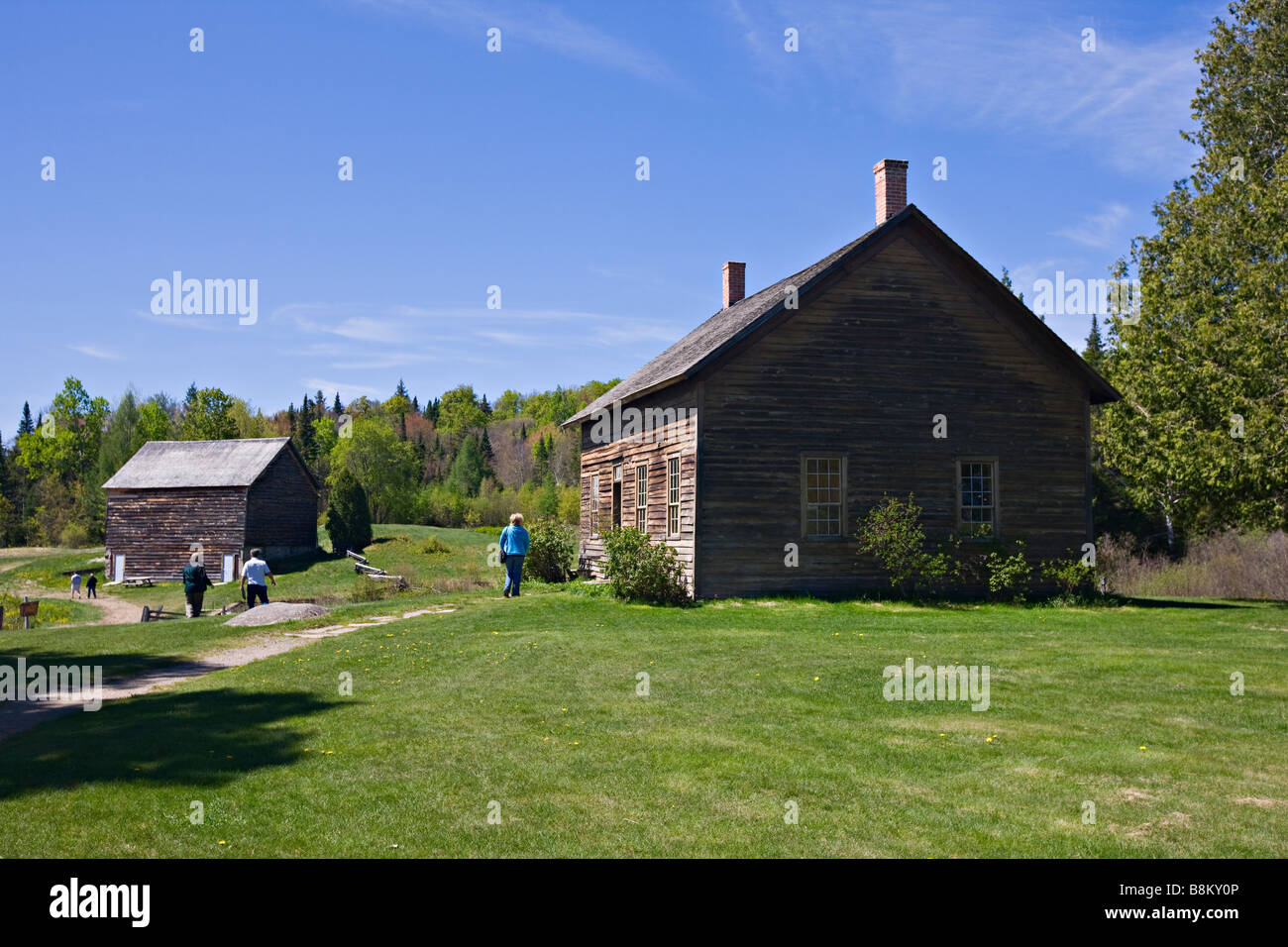 John Brown State Historic Site, Lake Placid, New York, US Stock Photo