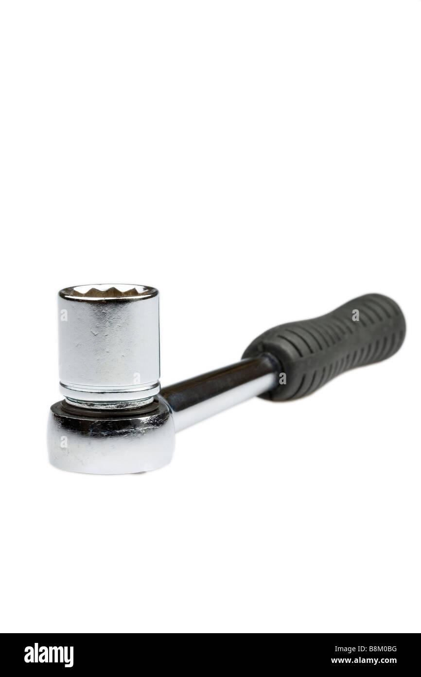 Socket ratchet wrench Stock Photo Alamy
