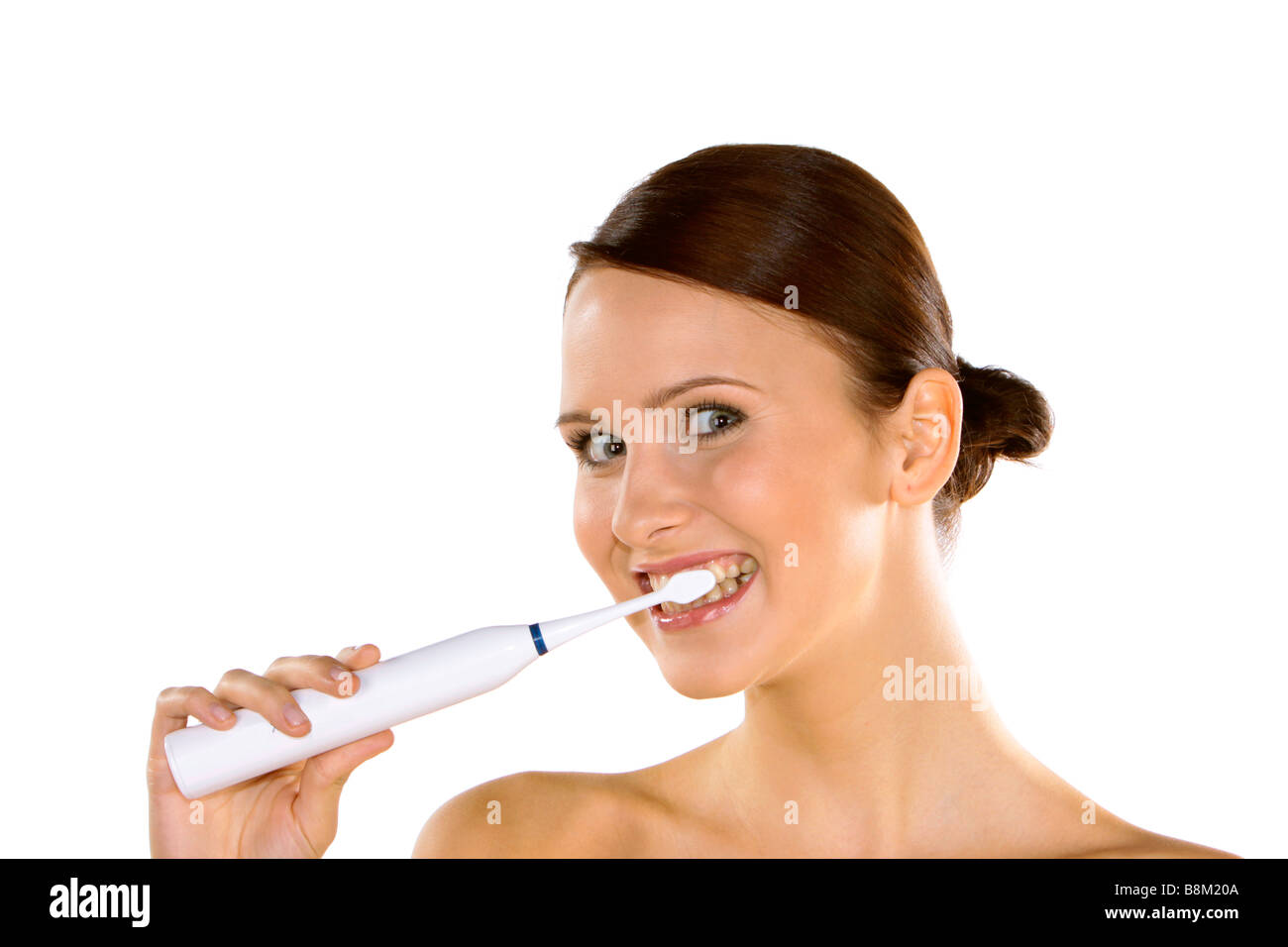 Dentist holding power brush hires stock photography and images Alamy