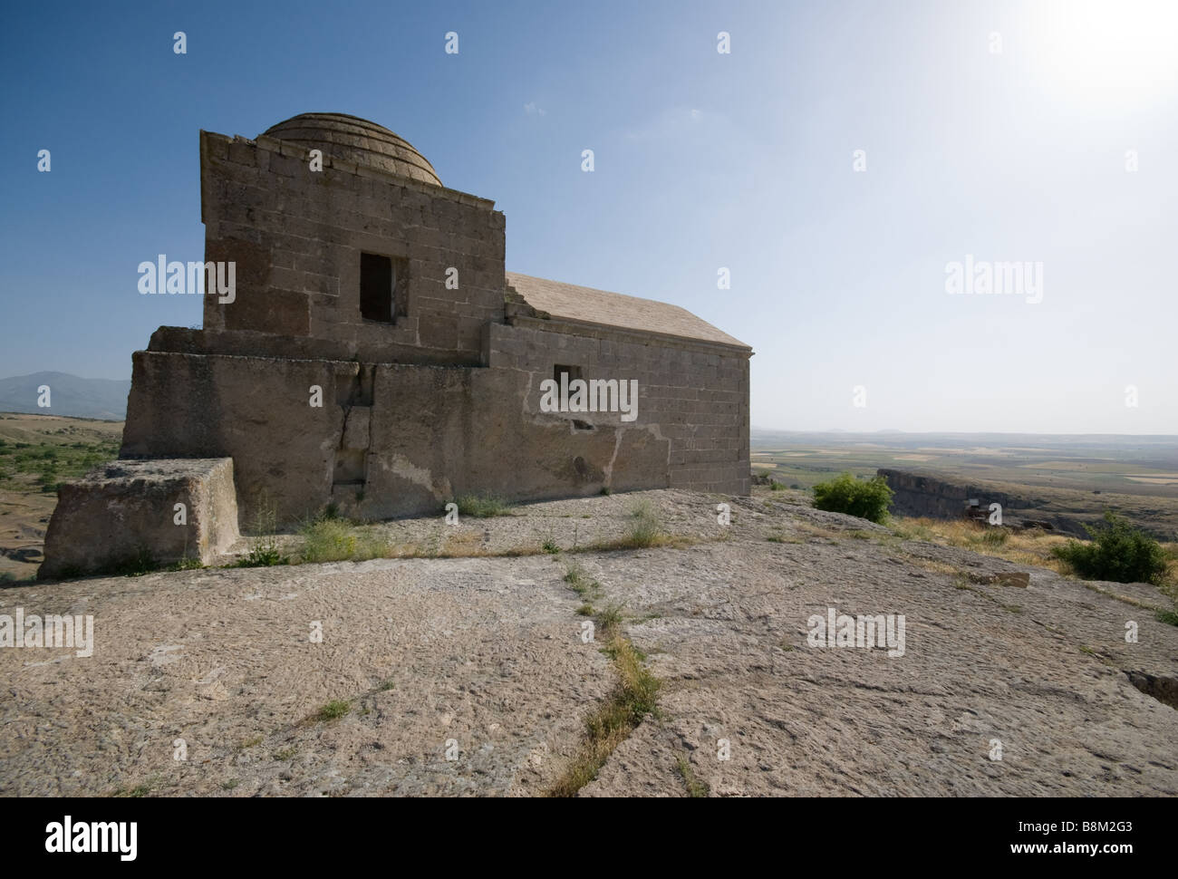 Christian chapel, Guezelyurt, Cappadocia, Turkey Stock Photo