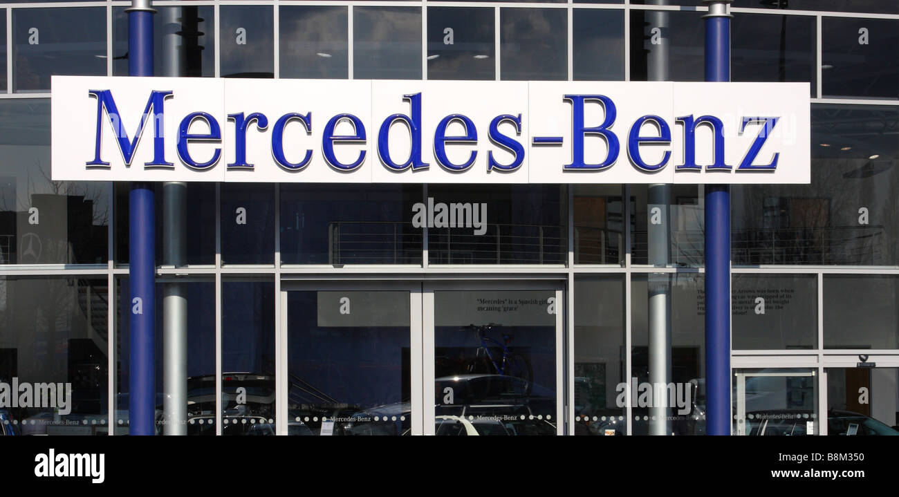 Mercedes benz dealership hires stock photography and images Alamy
