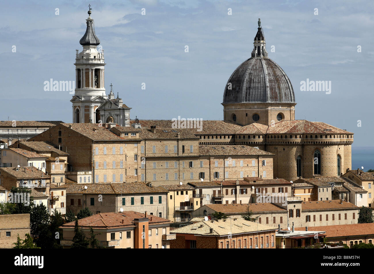 Basilica della Santa Casa, Loreto, Marche, Italy Stock Photo