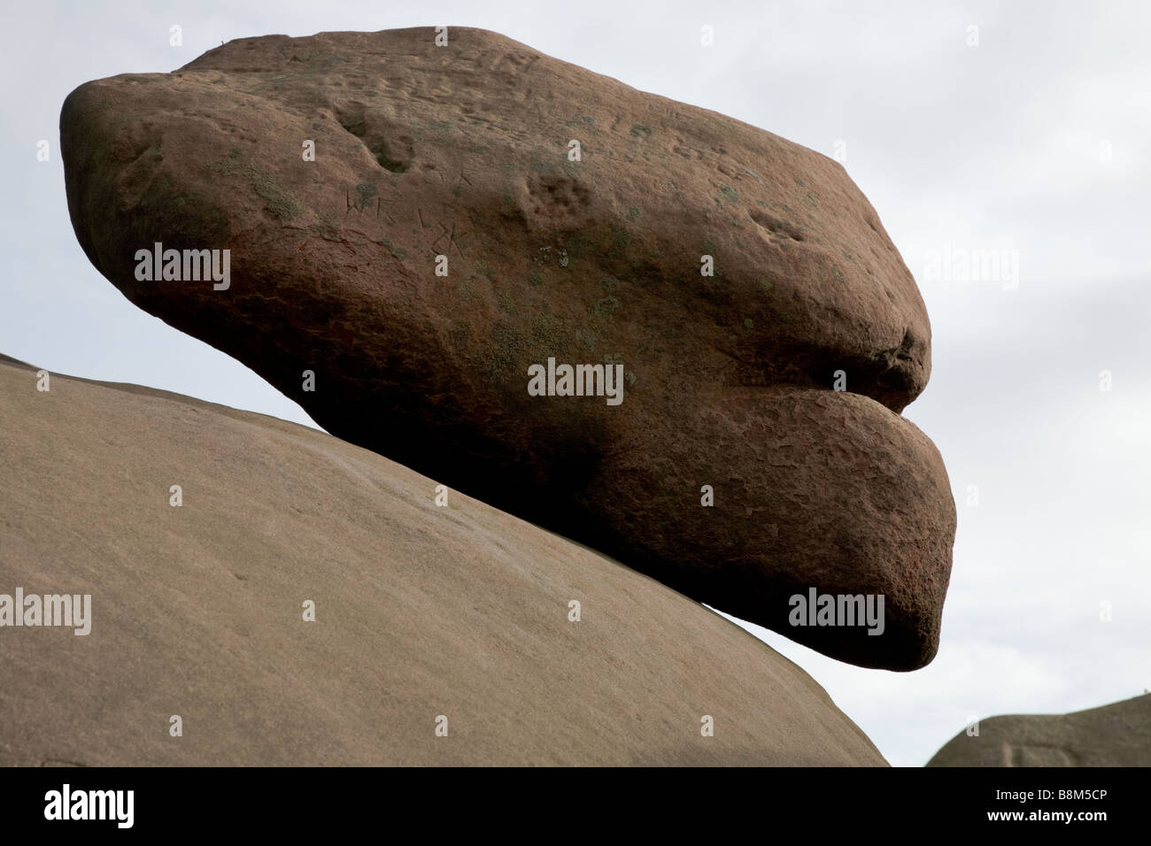 Ramshaw rocks, The Roaches, Staffordshire Stock Photo