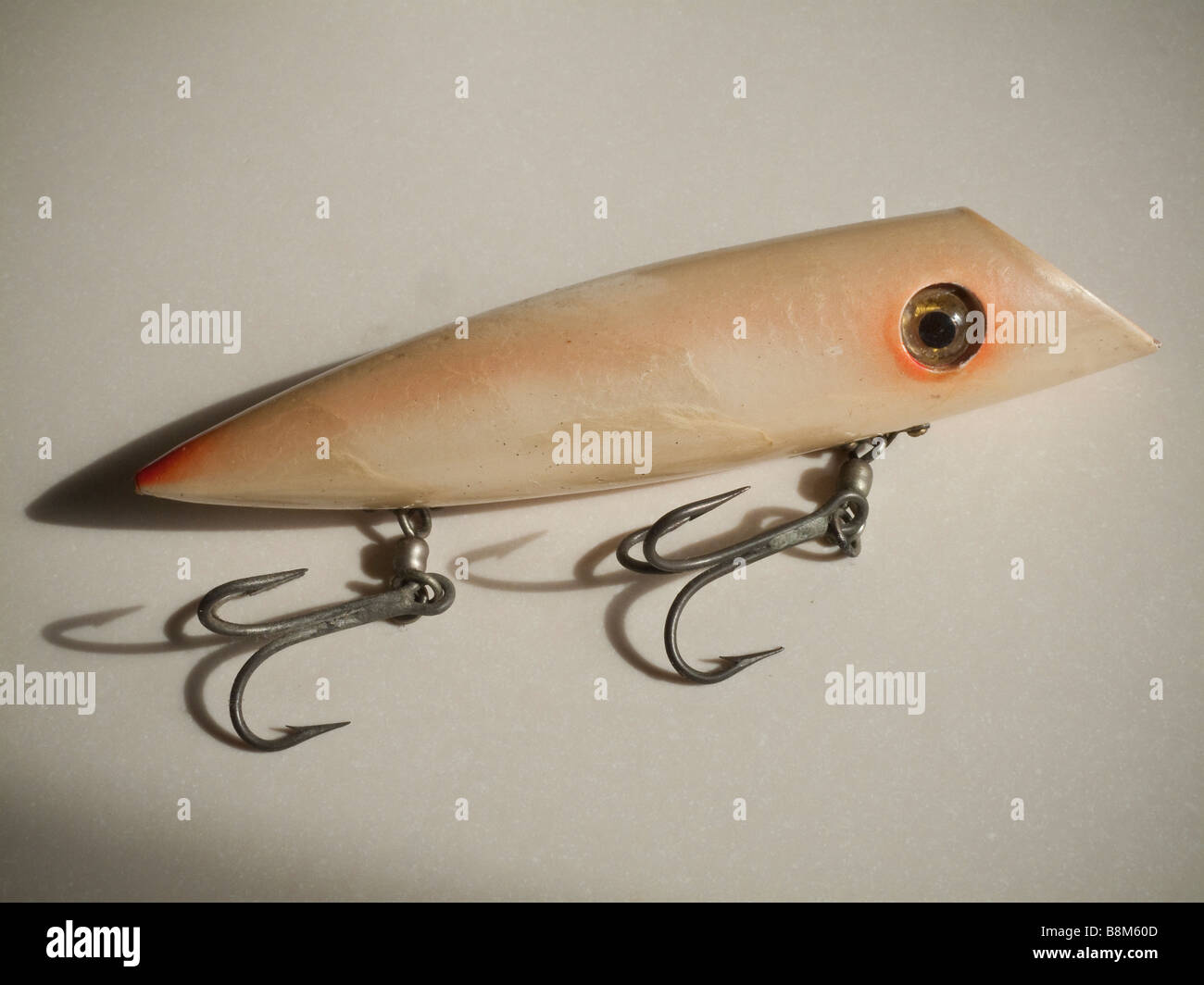 A selection of vintage lures used for salmon fishing Stock Photo - Alamy