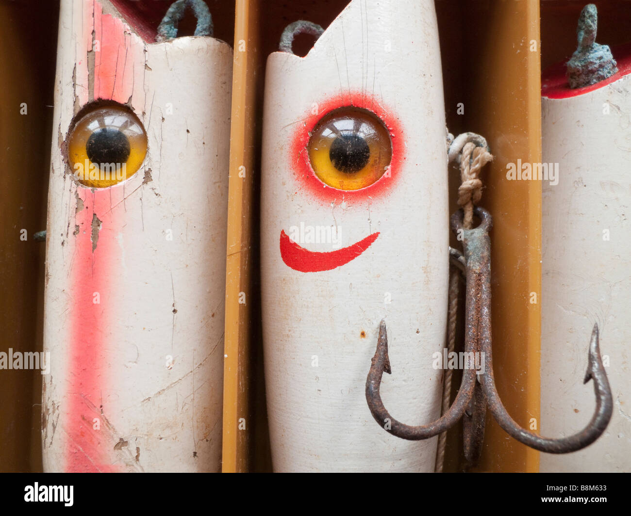 My Father's Salmon Fishing Plugs Stock Photo Alamy