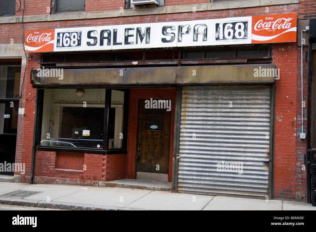 Salem Spa in the North End of Boston, MA Stock Photo Alamy