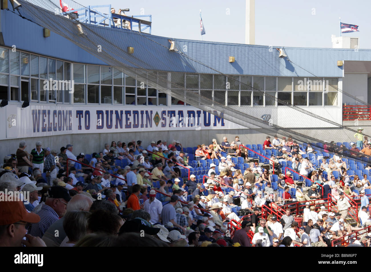 Dunedin Baseball Stadium Florida USA Stock Photo